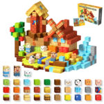 150PCS Minecraft Magnetic Building Blocks – Happy Farm STEM Toy (2)