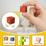 150PCS Minecraft Magnetic Building Blocks – Happy Farm STEM Toy (3)