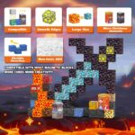 150PCS Minecraft Magnetic Building Blocks – Sword Mine STEM Toy (3)