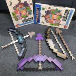 Authentic Licensed Minecraft Pixel Weapons Adventure Toys