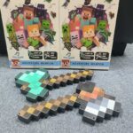 Minecraft Diamond Chop Axe – Light & Sound Interactive Gaming Toy (1)