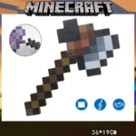 Minecraft Diamond Chop Axe – Light & Sound Interactive Gaming Toy (4)