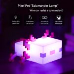 Minecraft Inspired Axolotl Night Light – 5 Color Touch Rechargeable Bedside Lamp (2) Minecraft Inspired Axolotl Night Light – 5 Color Touch Rechargeable Bedside Lamp (2)