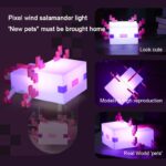 Minecraft Inspired Axolotl Night Light – 5 Color Touch Rechargeable Bedside Lamp (6) Minecraft Inspired Axolotl Night Light – 5 Color Touch Rechargeable Bedside Lamp (6)