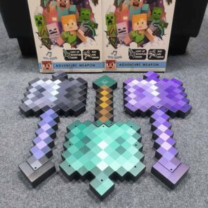 Minecraft Inspired Battle Hammer Toy with Sound & Light (5)