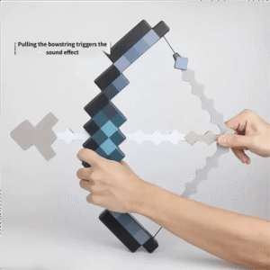 Minecraft Inspired Enchanted Bow & Arrow with Light & Sound 11