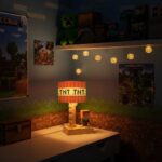 Minecraft Inspired Gaming Night Light – Color Changing Desk Atmosphere Lamp (4)