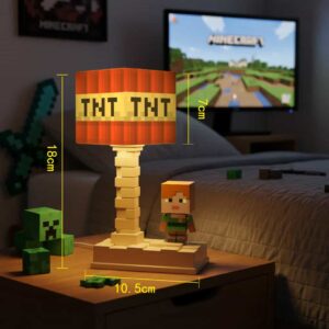 Minecraft Inspired Gaming Night Light – Color Changing Desk Atmosphere Lamp (7)