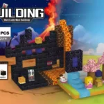 Minecraft Magnetic Building Blocks – Lava Theme