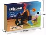 Minecraft Inspired Lava Magnetic Blocks – 285PCS STEM Building Cubes for Kids Ages 3+ (2)