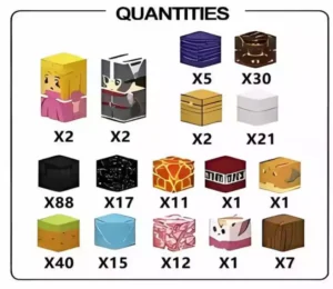 Minecraft Inspired Lava Magnetic Blocks – 285PCS STEM Building Cubes for Kids Ages 3+ (3)