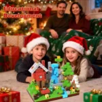 Minecraft Inspired Magnetic Blocks – Forest World 100PCS STEM Building Cubes for Kids Ages 3+ (5)