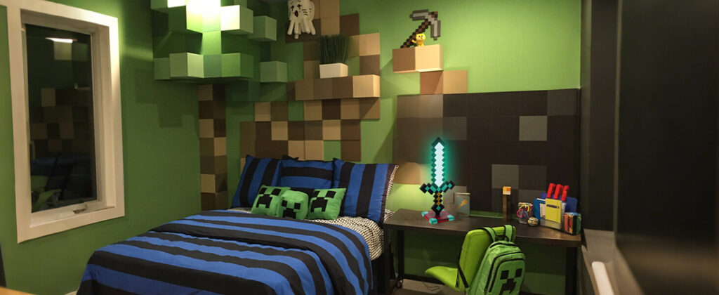 Minecraft Inspired Pixel Diamond Sword LED Night Light (8)