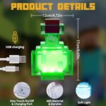 Minecraft Inspired Potion Bottle Night Light – 15 Color Pixel LED Desk Lamp (1)