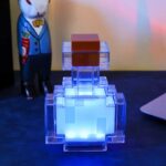 Minecraft Inspired Potion Bottle Night Light – 15 Color Pixel LED Desk Lamp (7)