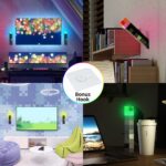 Minecraft Inspired Torch Night Light – Rechargeable 7 Color Wall & Table Lamp (4)