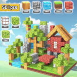 Minecraft Magnetic Building Blocks Amazon Forest (48–501PCS) STEM Toys for Kids 3–8 (1)