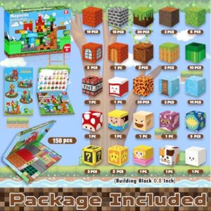 Minecraft Magnetic Building Blocks Game Worl (
