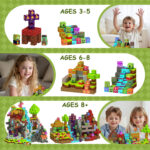 Minecraft Magnetic Building Blocks Plants Zombies (6)