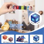 Minecraft Magnetic Building Blocks – Blue Castle Theme (10)