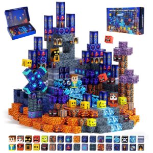 Minecraft Magnetic Building Blocks – Blue Castle Theme (2)