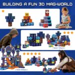 Minecraft Magnetic Building Blocks – Blue Castle Theme (8)
