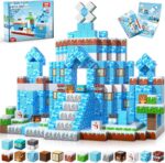 Minecraft Magnetic Building Blocks – Ice Castle (100PCS STEM Magnetic Tiles for Kids Ages 3–10) (2)
