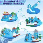Minecraft Magnetic Building Blocks – Ice Castle (100PCS STEM Magnetic Tiles for Kids Ages 3–10) (3)