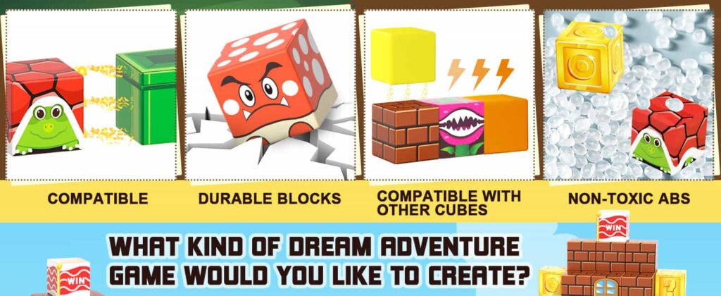 Minecraft Magnetic Building Blocks – Mario Kingdom Theme 30 Minecraft Magnetic Building Blocks – Mario Kingdom Theme (7)