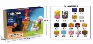 Minecraft Magnetic Building Blocks – Nether Portal Set (120 PCS) (2)