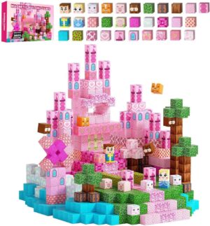 Minecraft Magnetic Building Blocks – Princess Castle Theme (1)