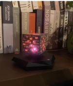 Minecraft Magnetic Levitation Ambient Light – Floating LED Desk Lamp (1)