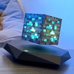 Minecraft Magnetic Levitation Ambient Light – Floating LED Desk Lamp (2)