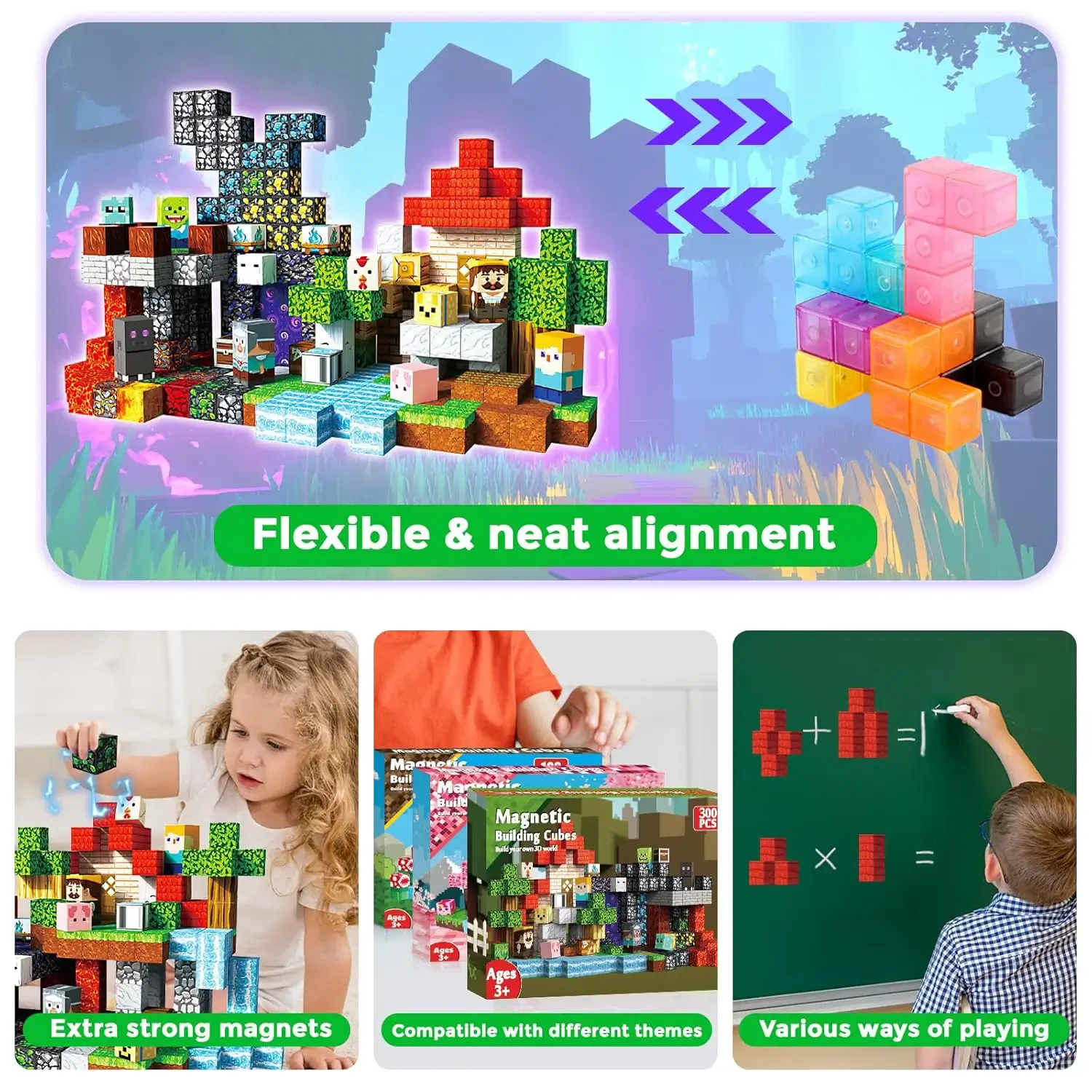 Minecraft Magnet Toy 4