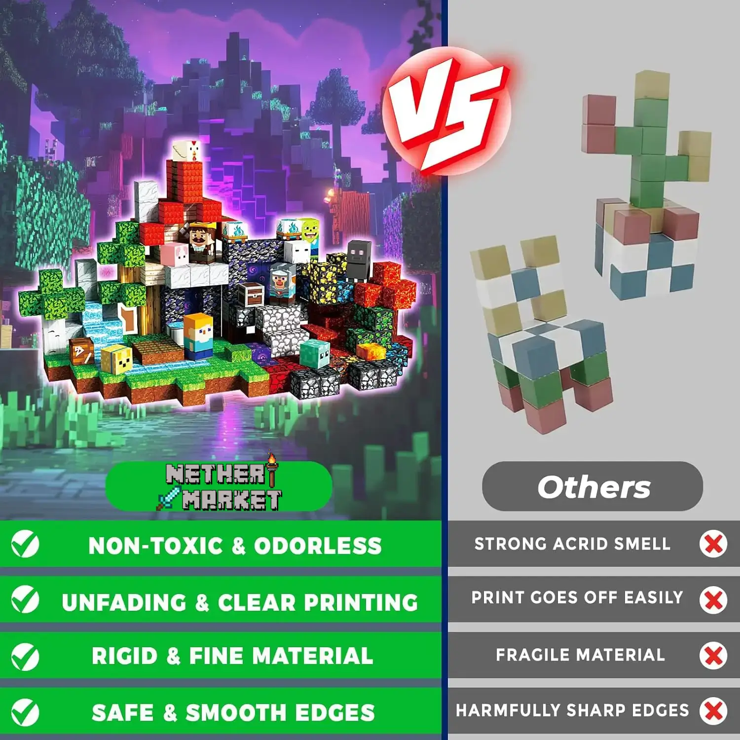 Minecraft Magnet Toy 1