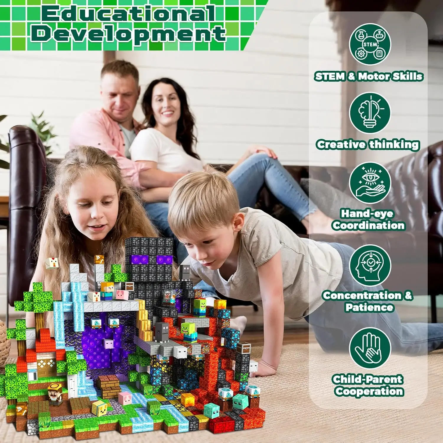 Minecraft Magnet Toy 2