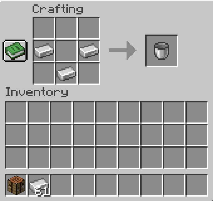 bucket required to mine obsidian in minecraft