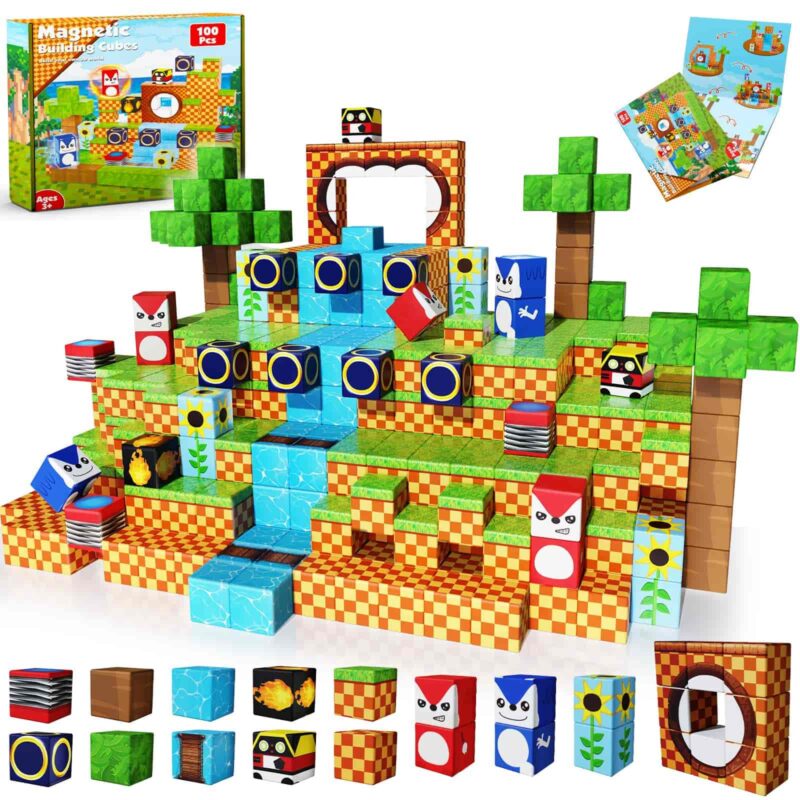minecraft magnetic building blocks adventure 100pcs (1)