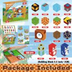 minecraft magnetic building blocks adventure 100pcs (2)