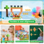 minecraft magnetic building blocks adventure 100pcs (4)