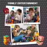 Minecraft Magnetic Blocks Cave World – 100PCS Underground Building Set for Kids (10)