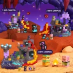Minecraft Magnetic Blocks Cave World – 100PCS Underground Building Set for Kids (2)