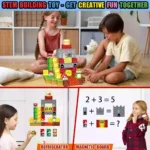 Minecraft Magnetic Blocks Mario Set – 200PCS Light Up Magnetic Building Blocks for Kids 3+ (4)