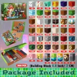 Minecraft Magnetic Blocks – Obsidian Nether Portal Set (300 PCS) (2)